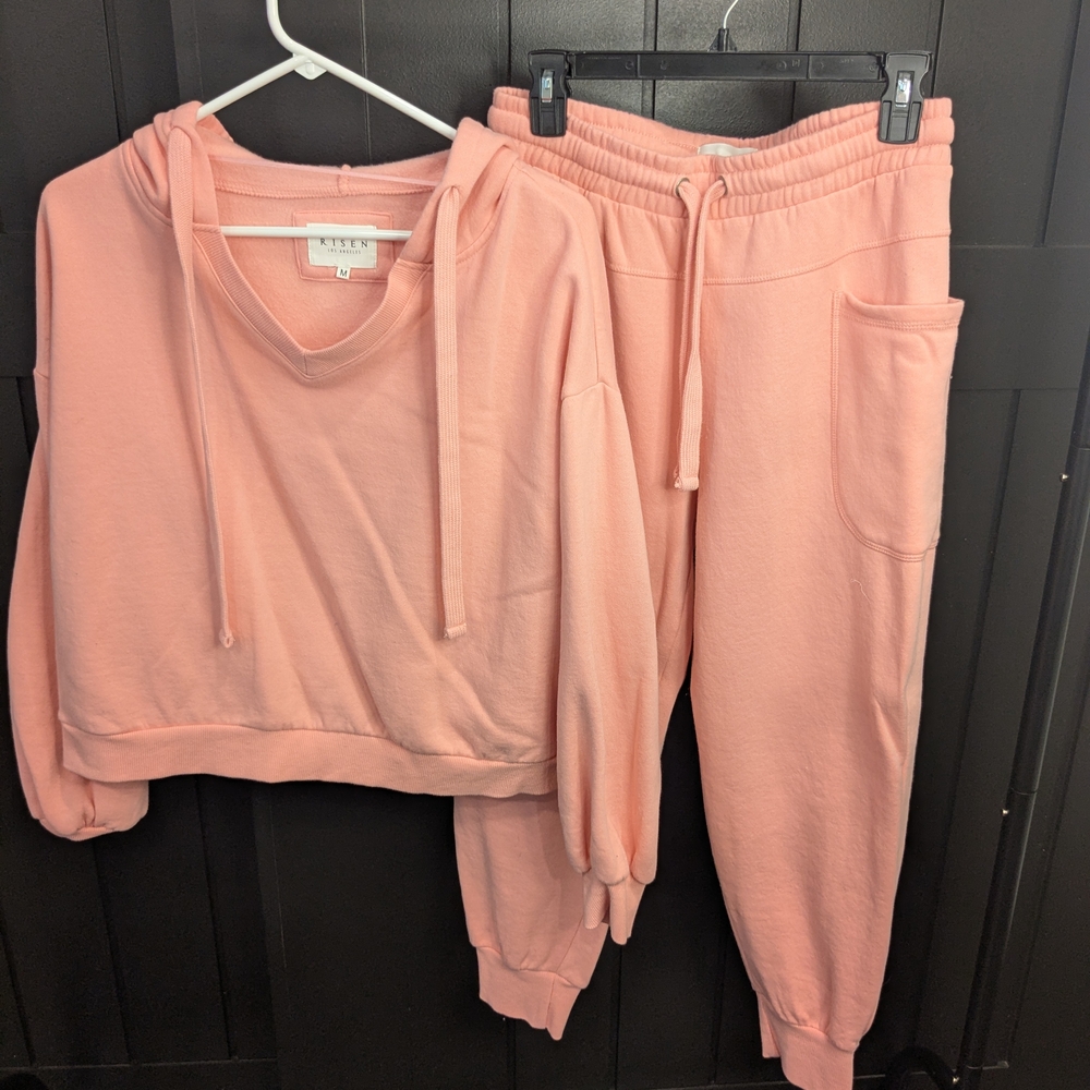 Risen Los Angeles Pink/Salmon Lounge Set